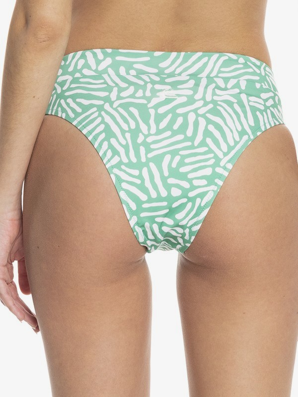 Quiksilver Womens Classic 2021 - Recycled High Waist Bikini Bottoms for Women  EQWX403026