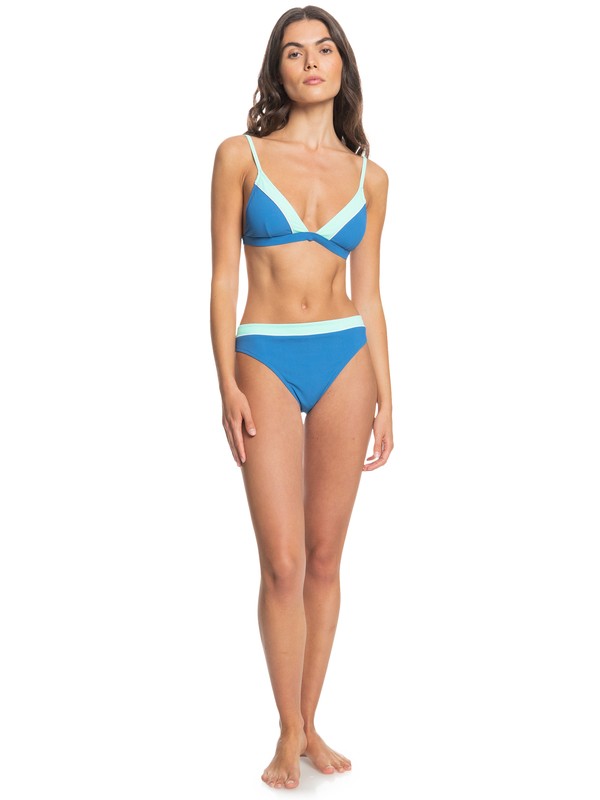 Splice Rib - Recycled High Waisted Bikini Bottoms for Women  EQWX403046