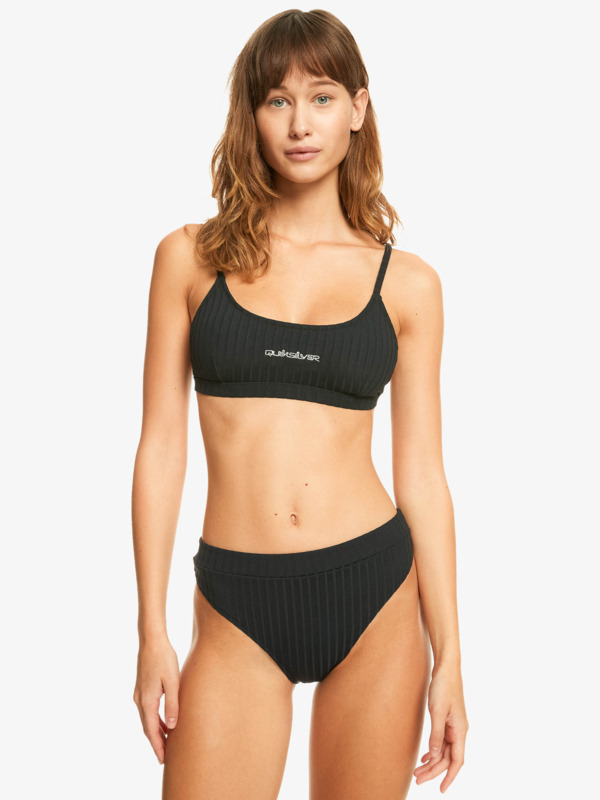 Logo - High Waist Bikini Bottoms for Women  EQWX403052
