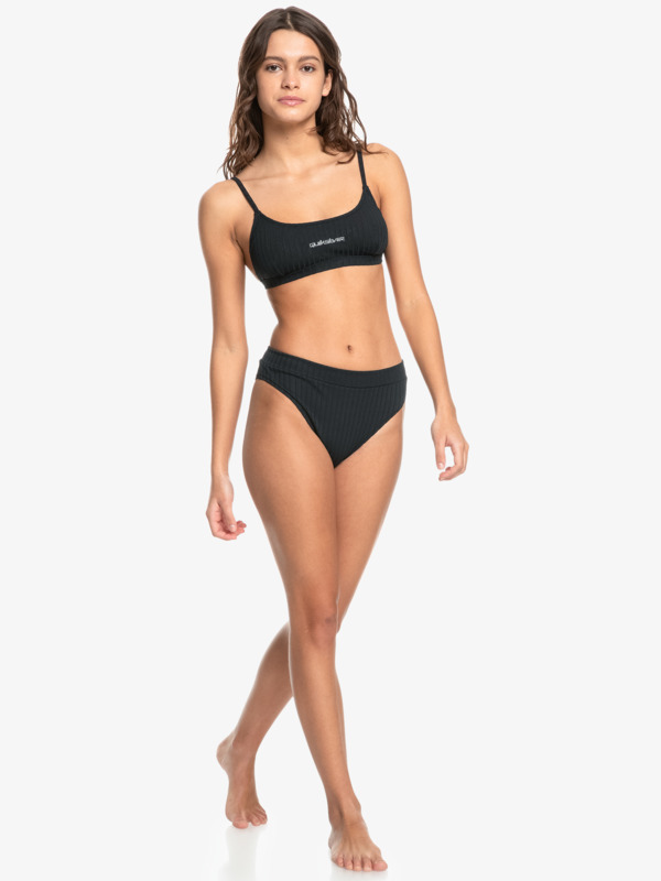 Logo - High Waist Bikini Bottoms for Women  EQWX403052