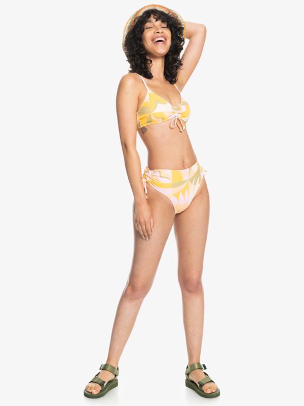 Classic 2022 - High Waist Ruched Bikini Bottoms for Women  EQWX403078