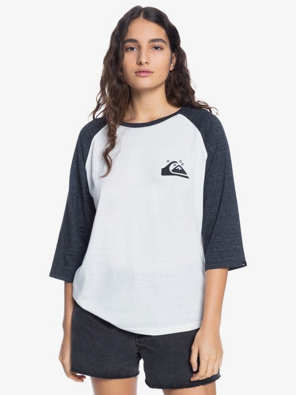 Quiksilver Womens 3/4 Sleeve TShirt for Women 3613375975179 Quiksilver