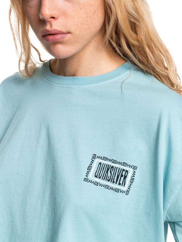 Quiksilver Womens Oversized Crop - Organic Long Sleeve T-Shirt for Women  EQWZT03045