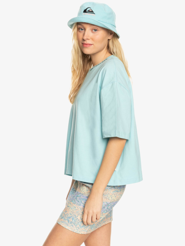 Boyfriend Crop - Short Sleeve T-Shirt for Women  EQWZT03122