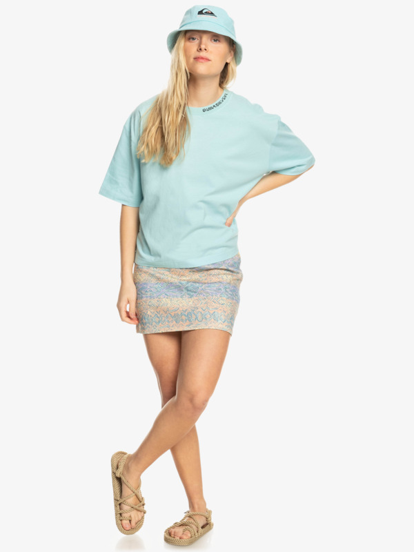 Boyfriend Crop - Short Sleeve T-Shirt for Women  EQWZT03122