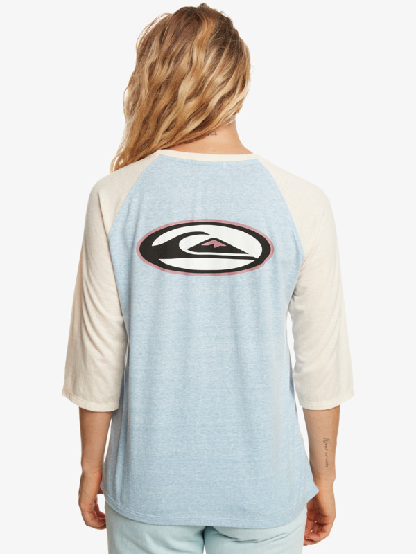 Quiksilver Womens - 3/4 Sleeve Raglan T-Shirt for Women  EQWZT03130