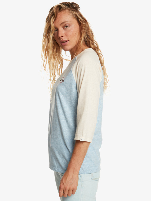 Quiksilver Womens - 3/4 Sleeve Raglan T-Shirt for Women  EQWZT03130