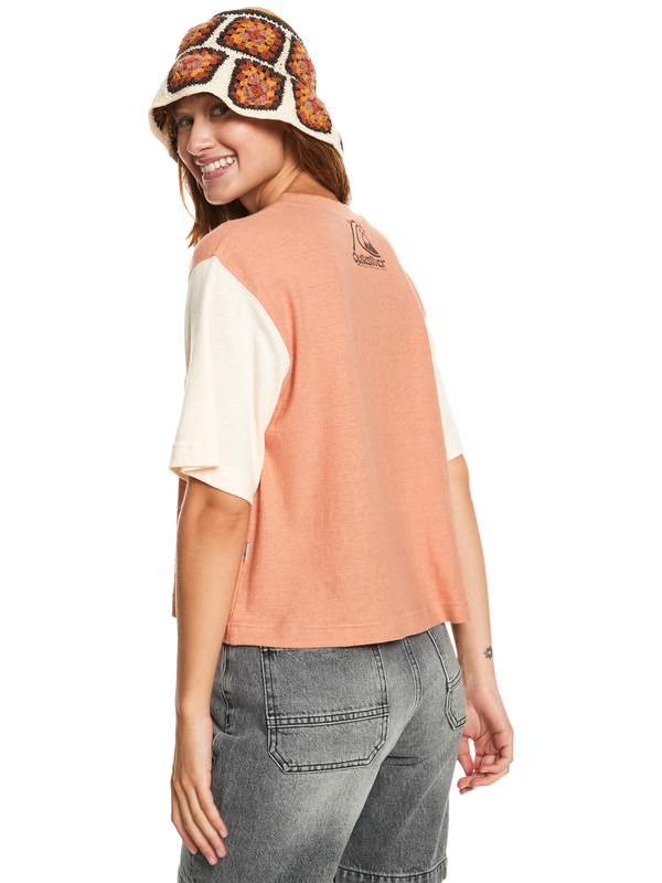 Vintage Crop - T-Shirt for Women  EQWZT03135