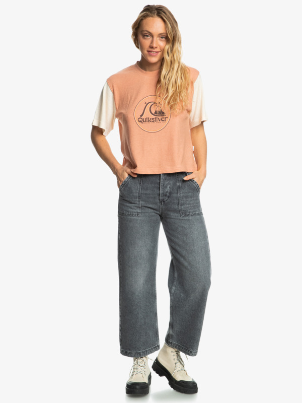 Vintage Crop - T-Shirt for Women  EQWZT03135
