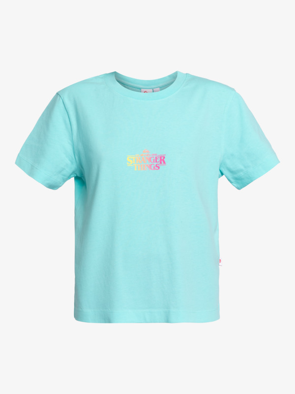 Quiksilver x Stranger Things 86 - Cropped T-Shirt for Women EQWZT03154