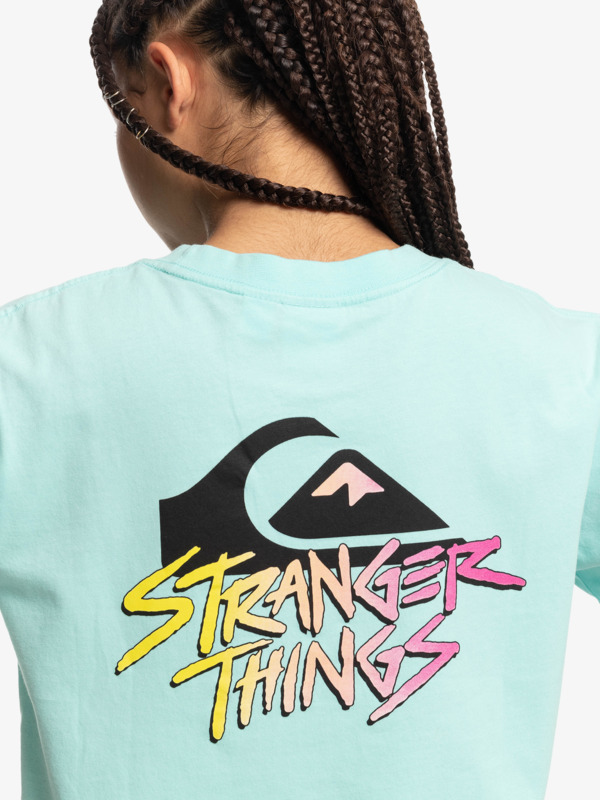 Quiksilver x Stranger Things 86 - Cropped T-Shirt for Women EQWZT03154