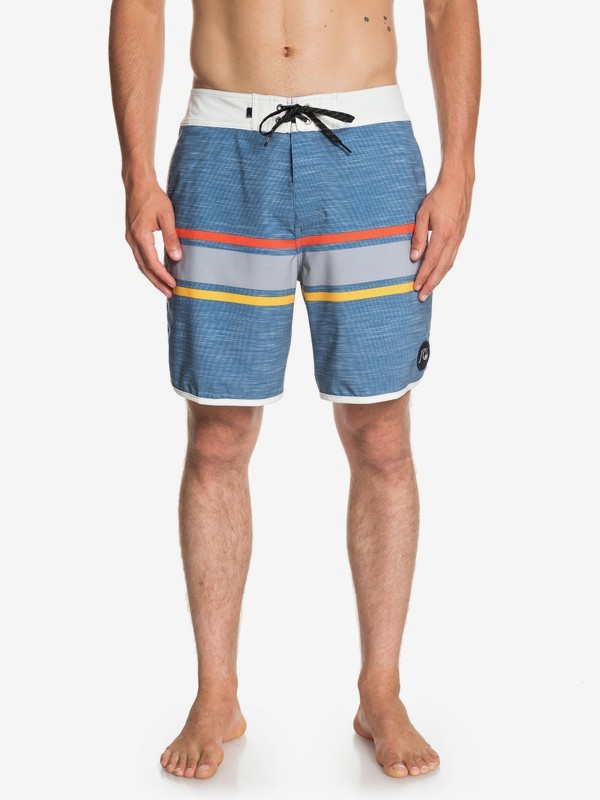 quiksilver, Seasons 18" - Beach short pour Homme, STELLAR (bnt6) 0 Seasons 18" - Beach short pour Homme Bleu EQYBS04131 Quiksilver