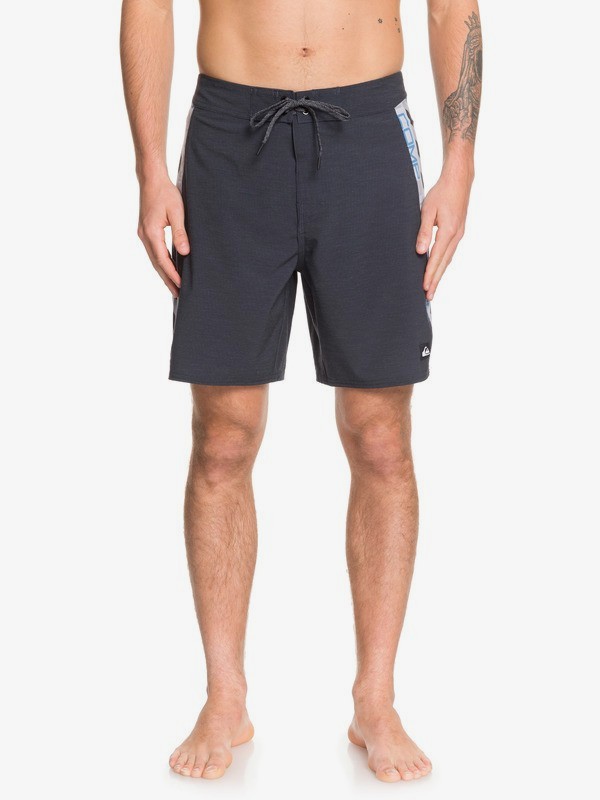 quiksilver, St Comp 18" - Boardshort pour Homme, BLACK (kvj6) 0 St Comp 18" - Boardshort pour Homme Noir EQYBS04144 Quiksilver