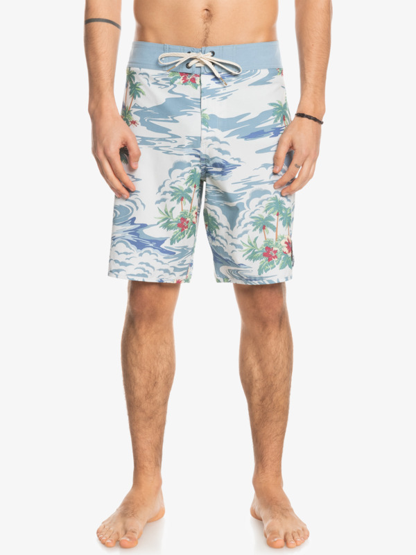 HempStretch Scallop 19" - Board Shorts for Men  EQYBS04668