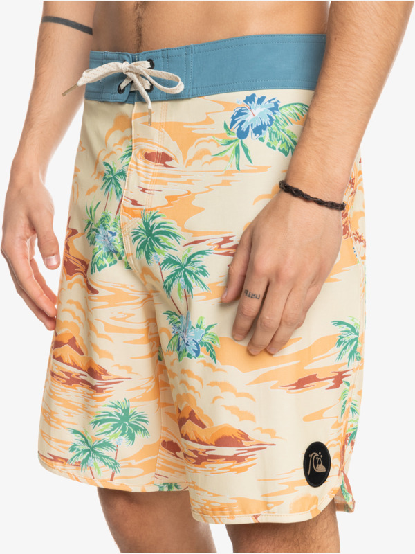 HempStretch Scallop 19" - Board Shorts for Men  EQYBS04668