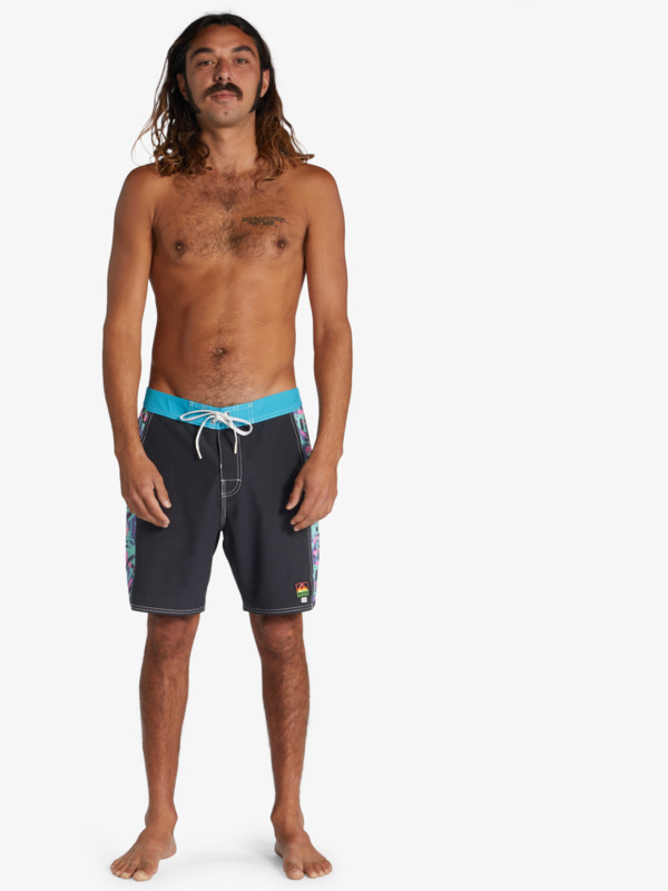 Quiksilver x Stranger Things Original Arch 1986 18" 2022 - Board Shorts for Men  EQYBS04752
