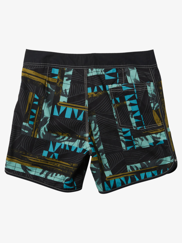 Blank Canvas Gregg Kaplan Scallop Snap 16" - Board Shorts for Men  EQYBS04815