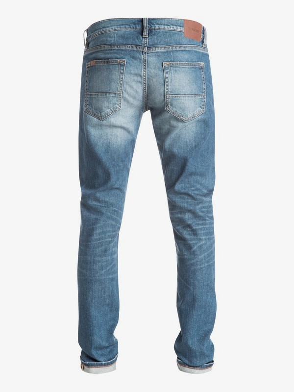 Zeppelin Medium Blue 32" Skinny Jeans Quiksilver