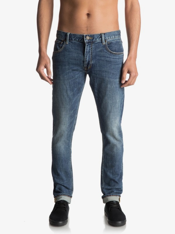 Zeppelin Medium Blue - Skinny Jeans | Quiksilver