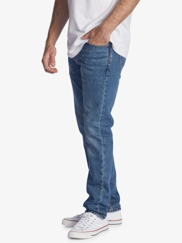 Modern Wave Aged - Straight Fit Jeans for Men  EQYDP03404
