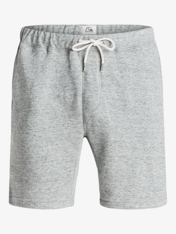 grey fleece shorts mens