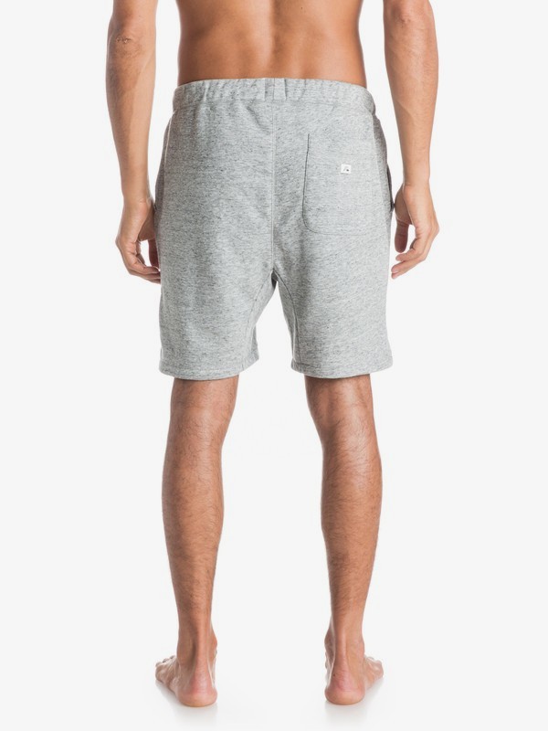 grey fleece shorts mens