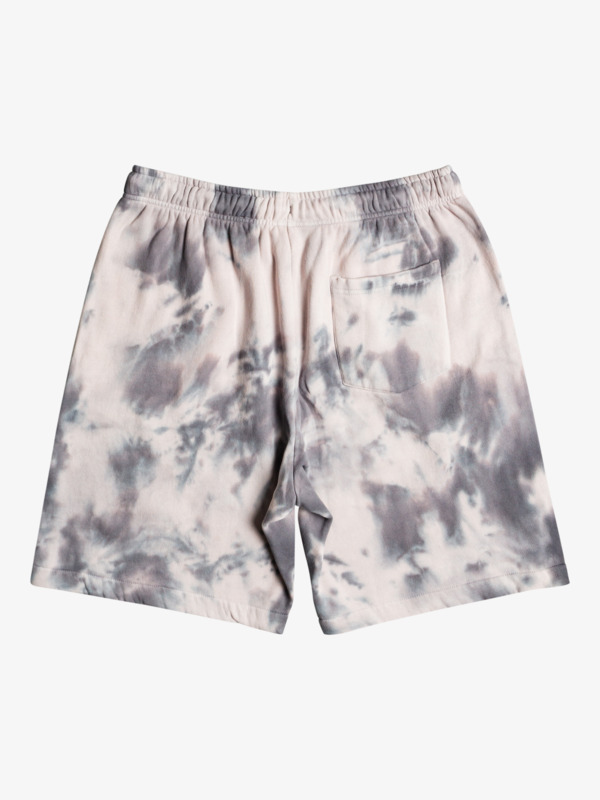Mens Natural Tie Dye Tracksuit Shorts Quiksilver