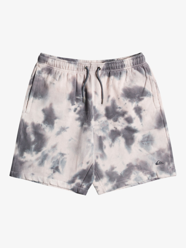 Mens Natural Tie Dye Tracksuit Shorts Quiksilver