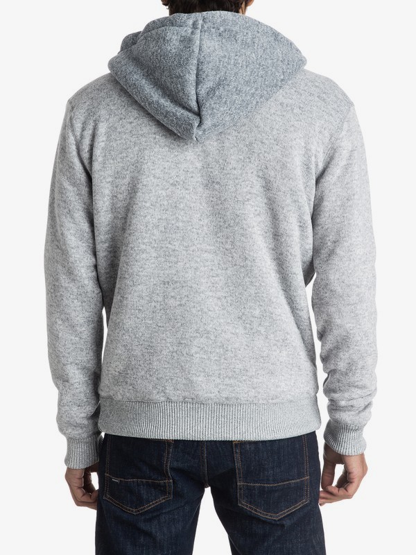 loft sherpa zip sweatshirt