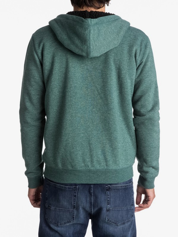 loft sherpa zip sweatshirt