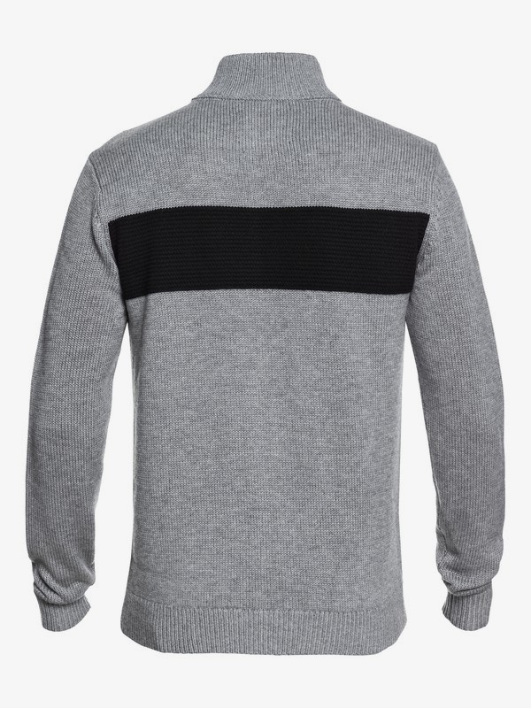 Dude - Technical Knitted Zip-Up Jumper for Men EQYFT03818 | Quiksilver