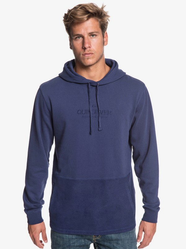 quiksilver, Voodoo Red Zone - Hoodie for Men, MEDIEVAL BLUE (bte0) 0 Voodoo Red Zone - Hoodie for Men Blue EQYFT03932 Quiksilver