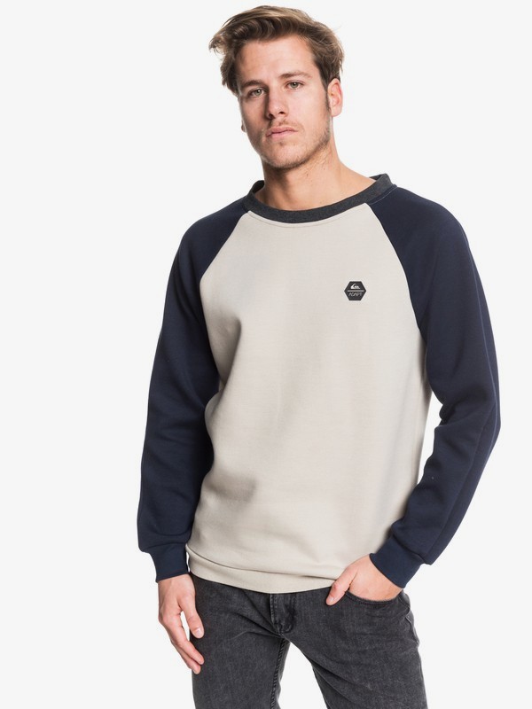 quiksilver, Adapt - Sudadera Técnica Reforzada para Hombre, PURE CASHMERE (clb0) 0 Adapt - Sudadera Técnica Reforzada para Hombre Marron EQYFT03993 Quiksilver