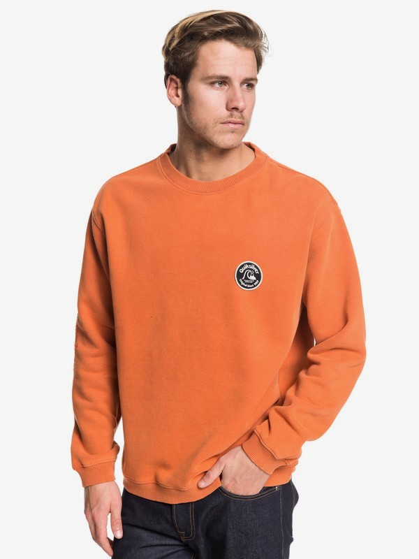 quiksilver, Свитшот Sweet As Slab, BURNT BRICK (mpm0) 0 Свитшот Sweet As Slab Розовый EQYFT03997 Quiksilver