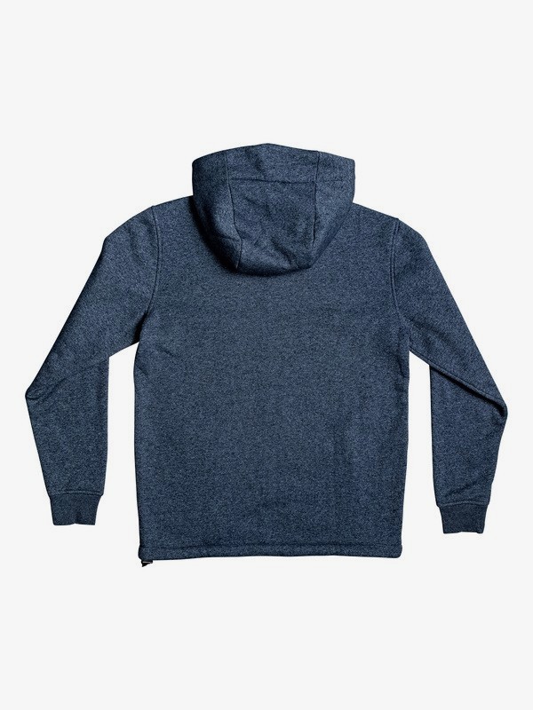 Kurow Sherpa Met Sherpa Gevoerde Hoodie met Rits voor Heren Quiksilver