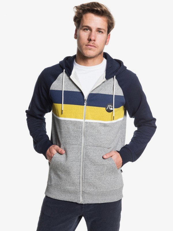 Everyday - Sweat à capuche zippé pour Homme 3613374774308 | Quiksilver