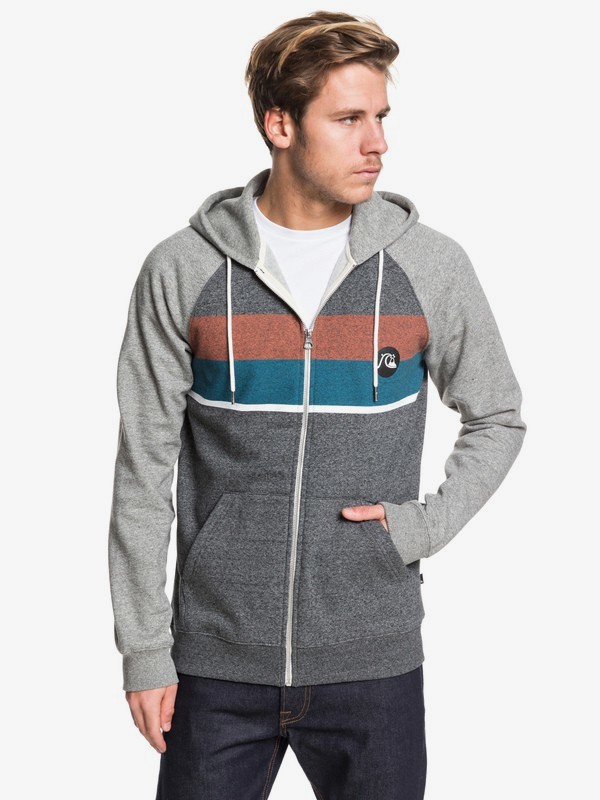 quiksilver everyday zip up hoodie