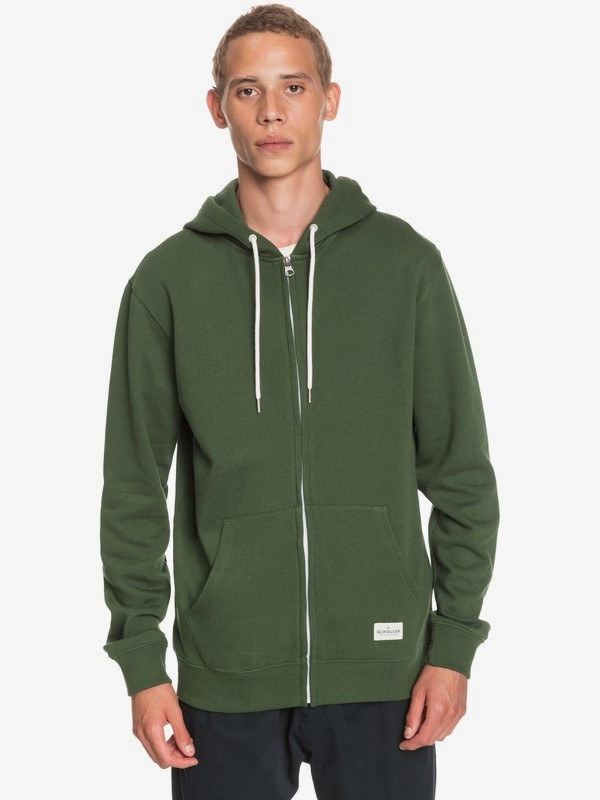 Essentials - Zip-Up Hoodie For Men 3613375691970 | Quiksilver