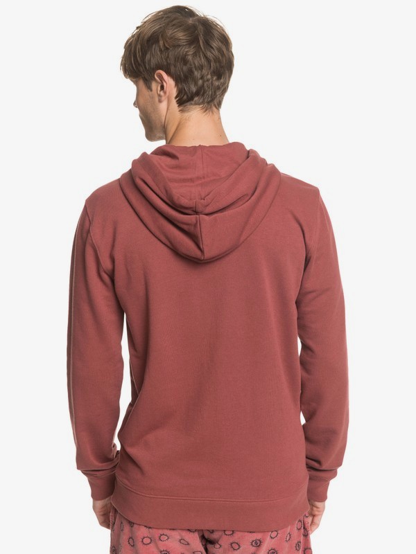 Essentials Organic ZipUp Hoodie for Men Quiksilver