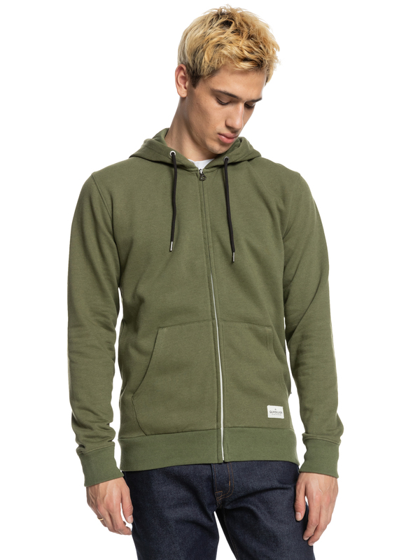 Essentials Organic ZipUp Hoodie for Men Quiksilver