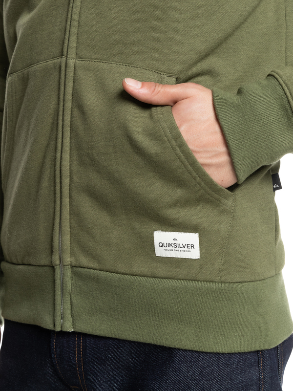 Essentials - Organic Zip-Up Hoodie for Men  EQYFT04113