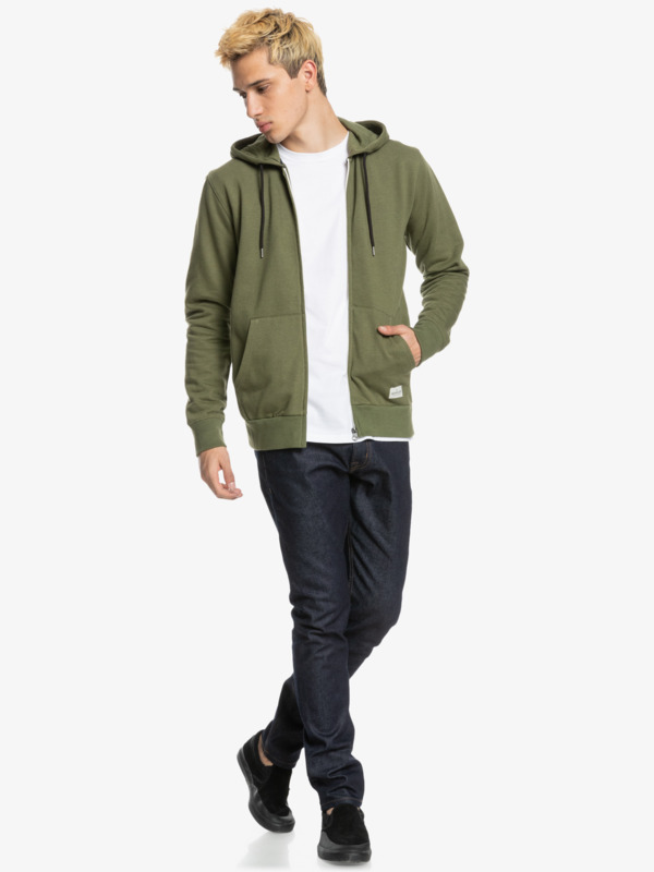 Essentials - Organic Zip-Up Hoodie for Men  EQYFT04113