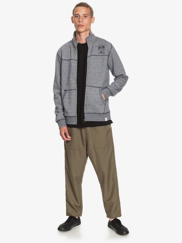 Mens Les Tamaris ZipUp Tracksuit Top Quiksilver