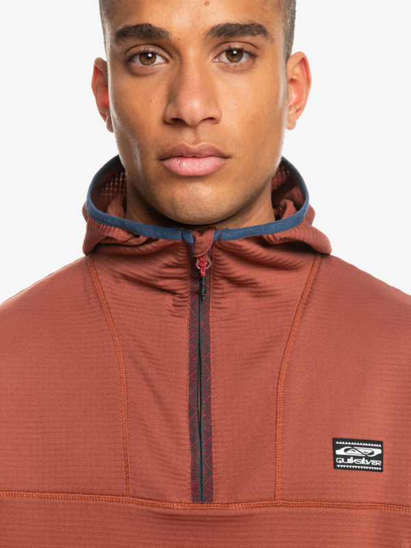 Steep Point - Half Zip Hooded Base Layer Top for Men  EQYFT04568