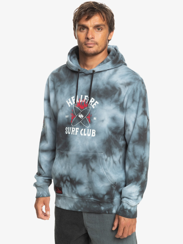 Quiksilver x Stranger Things Hellfire Surf Club - Hoodie for Men EQYFT04715