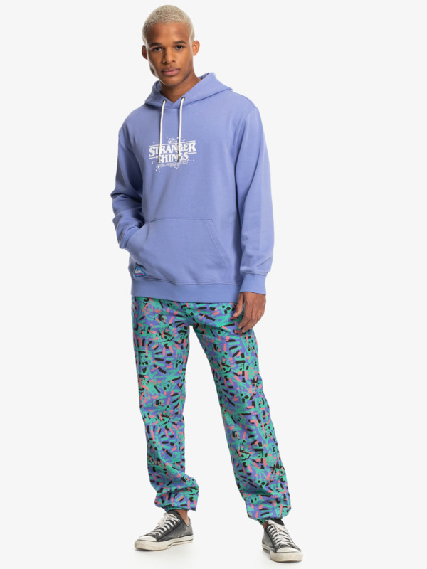 Quiksilver x Stranger Things Official Logo - Hoodie for Men EQYFT04726