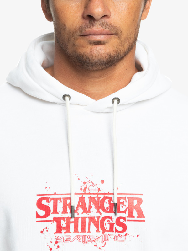 Quiksilver x Stranger Things Official Logo - Hoodie for Men  EQYFT04726