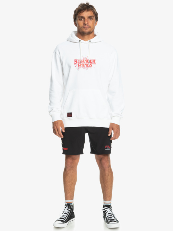 Quiksilver x Stranger Things Official Logo - Hoodie for Men  EQYFT04726