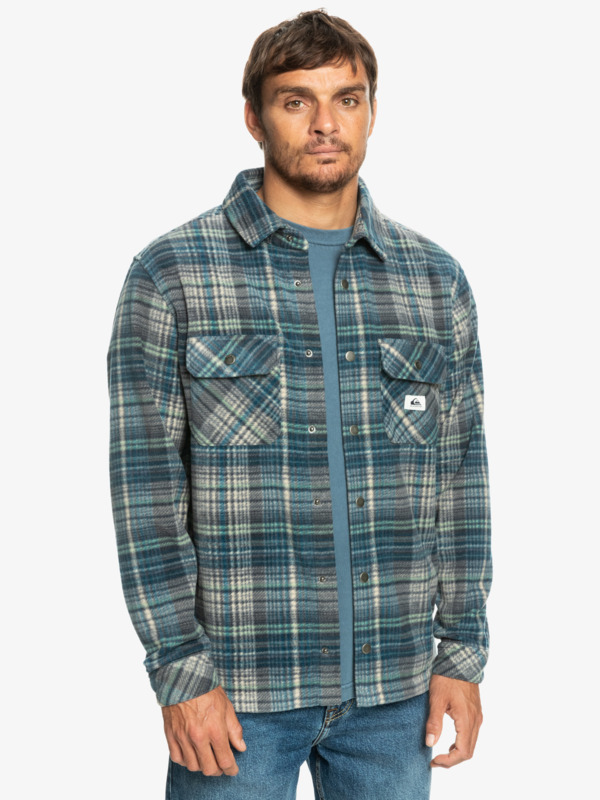 Mens Surf Days Long Sleeve Fleece Shirt | Quiksilver