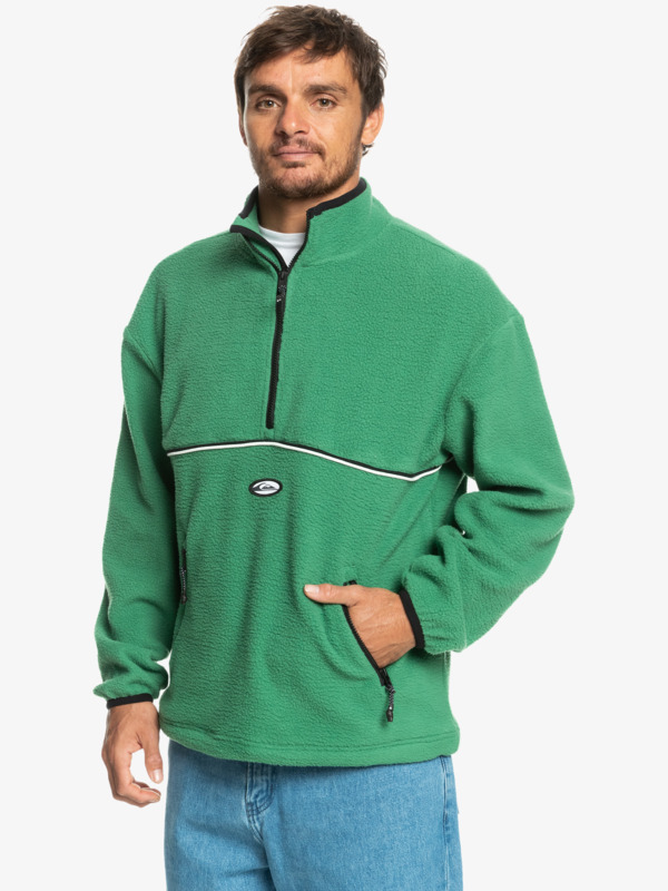 Mens Saturn Half Zip Fleece | Quiksilver